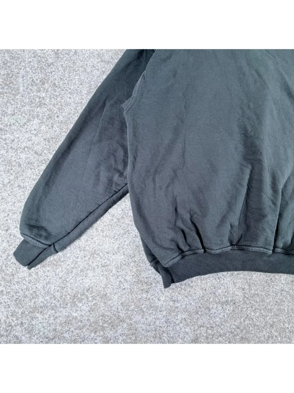 Vintage Jerzees‎ Z Class Sweatshirt Mens XL Charcoal Gray W.E.A.U. Embroidered